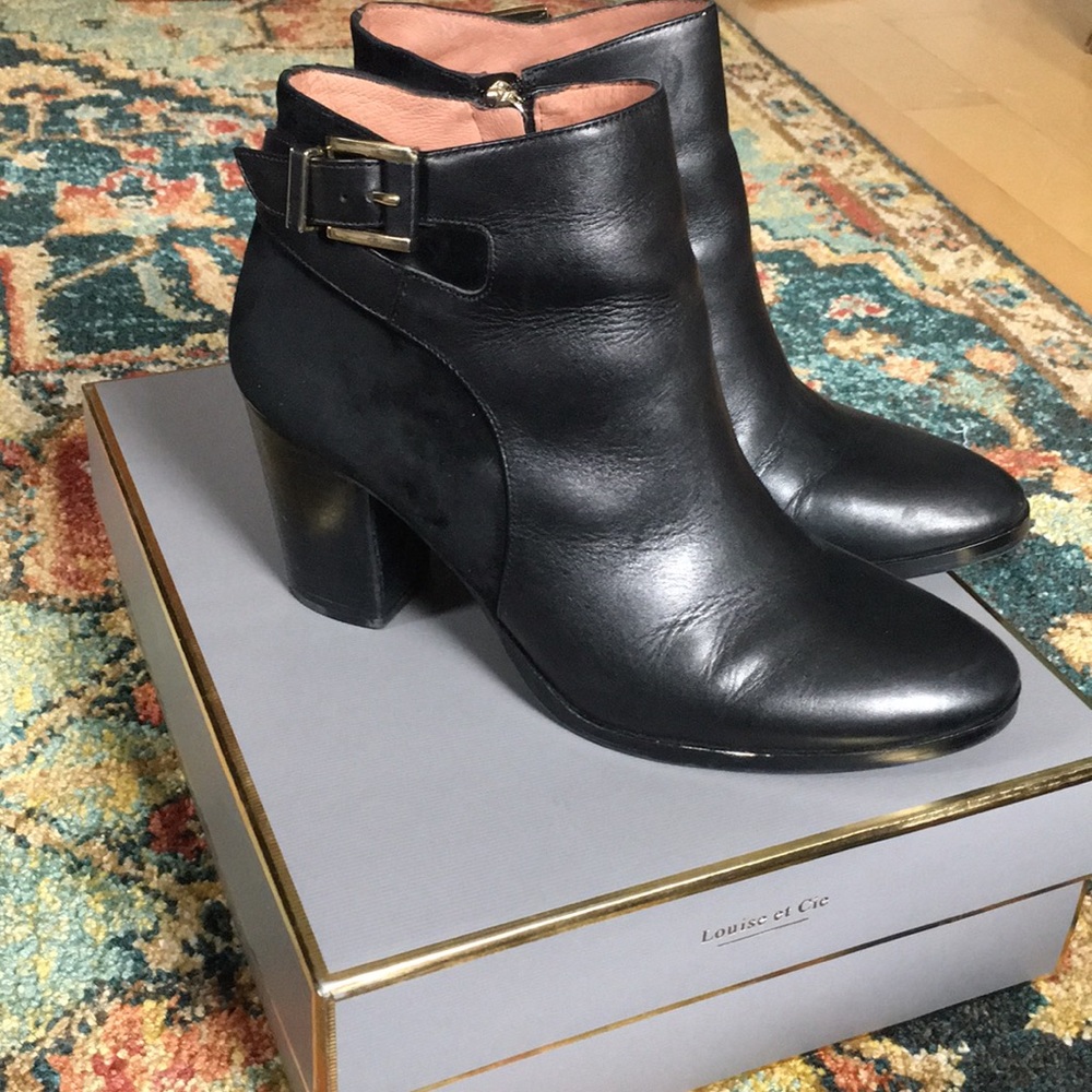 Louise et Cie Black Booties